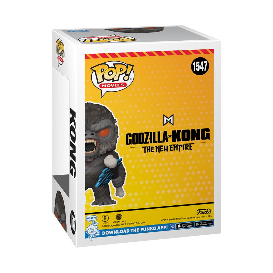Godzilla vs Kong: The New Empire - Kong (Battle) US Exclusive Pop! Vinyl