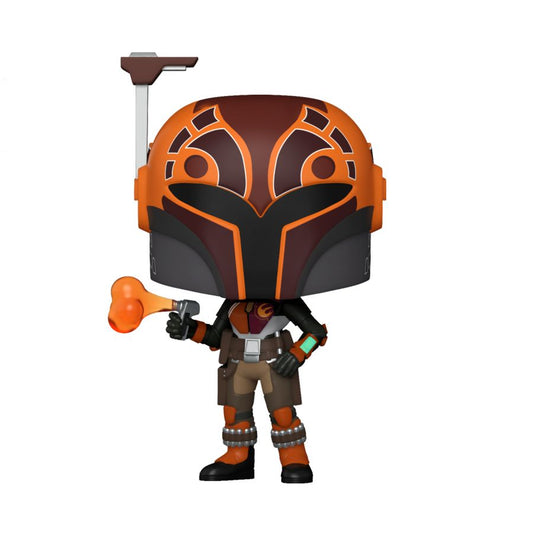 Star Wars: Rebels - Sabine Wren US Exclusive Metallic Pop! Vinyl