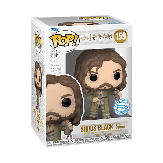 Harry Potter - Sirius Black with Wormtail US Exclusive Pop! Vinyl