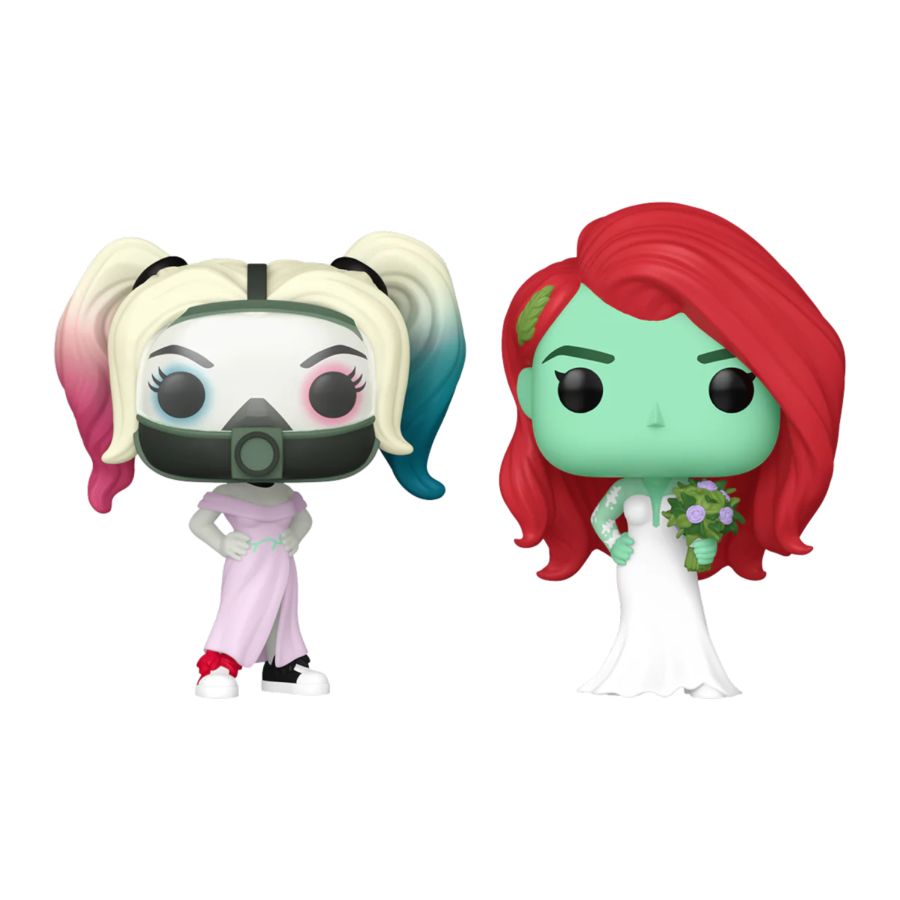 Harley Quinn: Animated - Harley Quinn & Poison Ivy Wedding US Exclusive Pop! 2-Pack