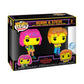 Stranger Things - Robin & Steve US Exclusive Blacklight Pop! 2-Pack