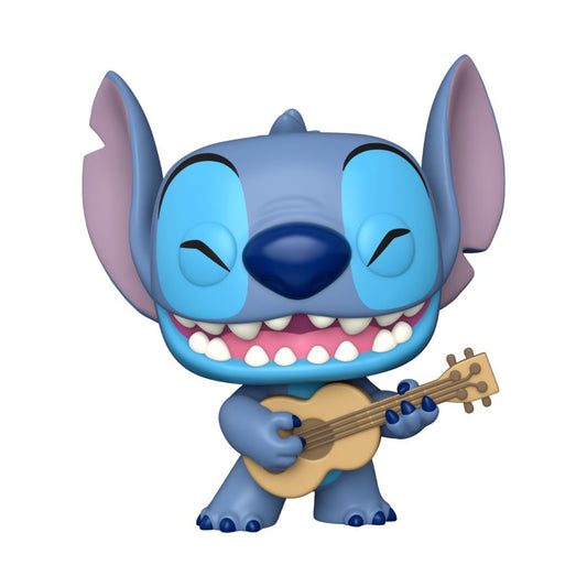 Lilo & Stitch - Stitch w/Ukelele 10" US Exclusive Pop! Vinyl