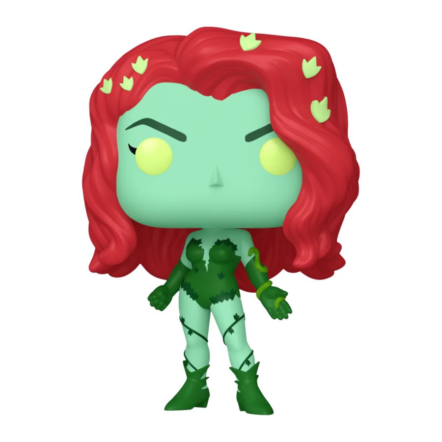 Harley Quinn: Animated - Poison Ivy (Plant Suit) US Exclusive Glow Pop! Vinyl