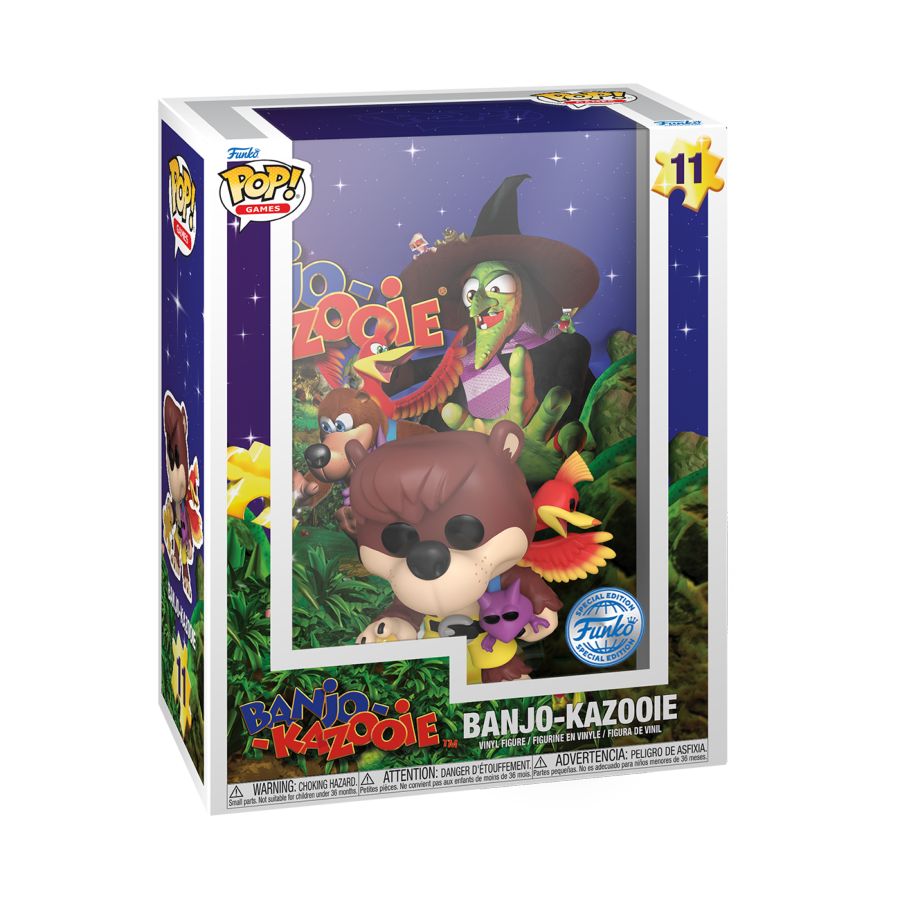 Banjo Kazooie - Banjo Kazooie US Exclusive Pop! Game Cover