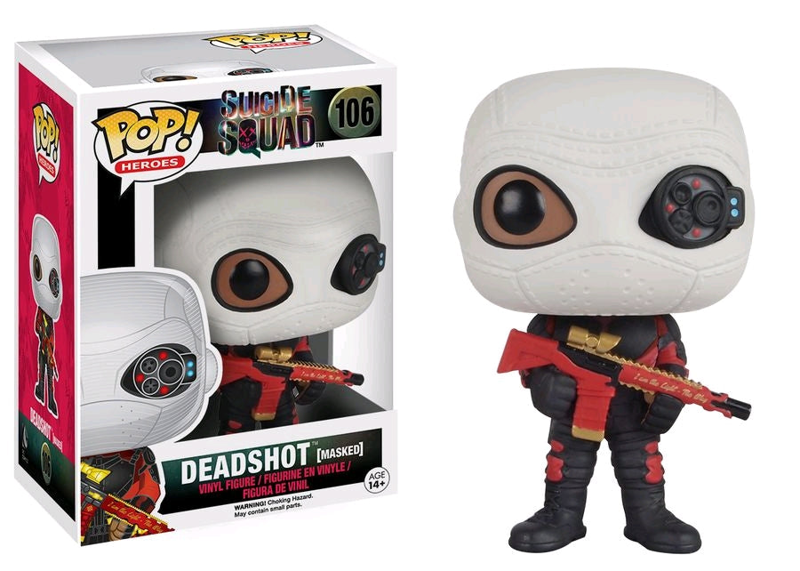 Suicide Squad - Deadshot Masked Pop! Vinyl - Ozzie Collectables