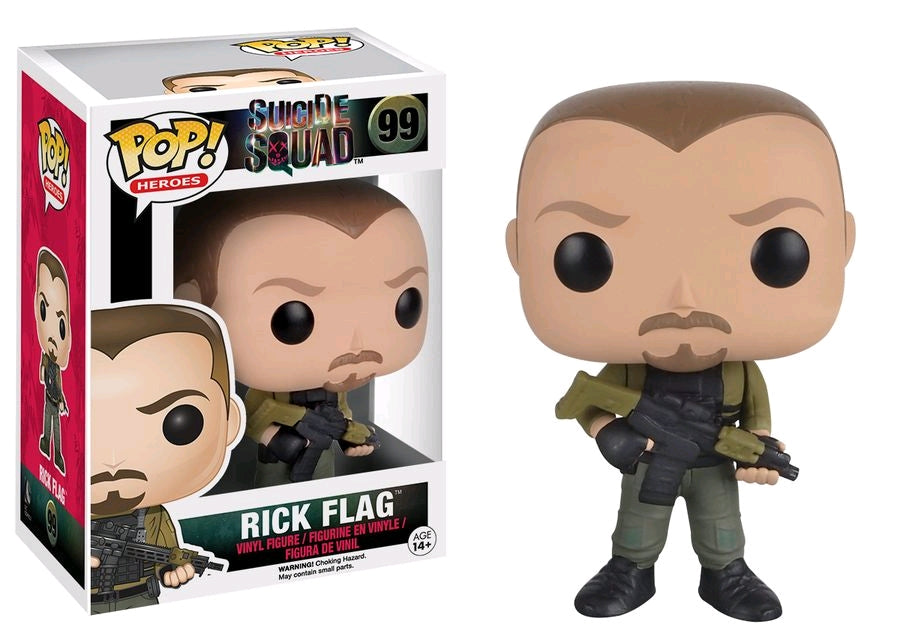 Suicide Squad - Rick Flagg Pop! Vinyl - Ozzie Collectables