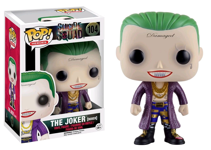 Suicide Squad - Joker Boxer US Exclusive Pop! Vinyl - Ozzie Collectables