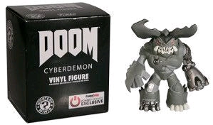 Doom - Cyberdemon Black & White US Exclusive Mystery Mini (Single Unit) - Ozzie Collectables