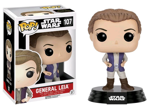 Star Wars - General Leia Episode VII The Force Awakens Pop! Vinyl - Ozzie Collectables