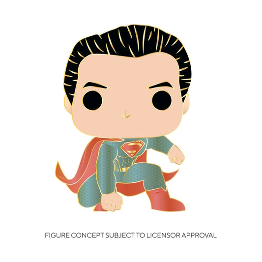 Superman - Superman 4" Pop! Enamel Pin