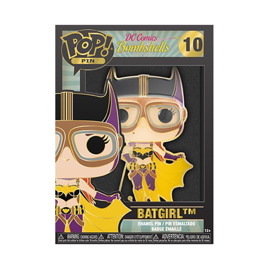 Batman - Batgirl 4" Pop! Enamel Pin