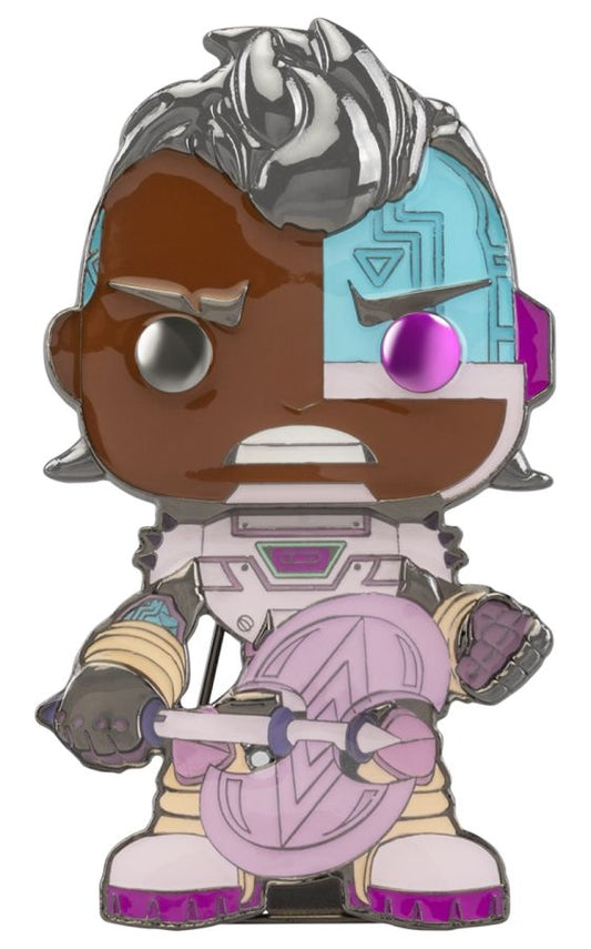 Teen Titans Go! - Cyborg tNBtS 4" Pop! Enamel Pin