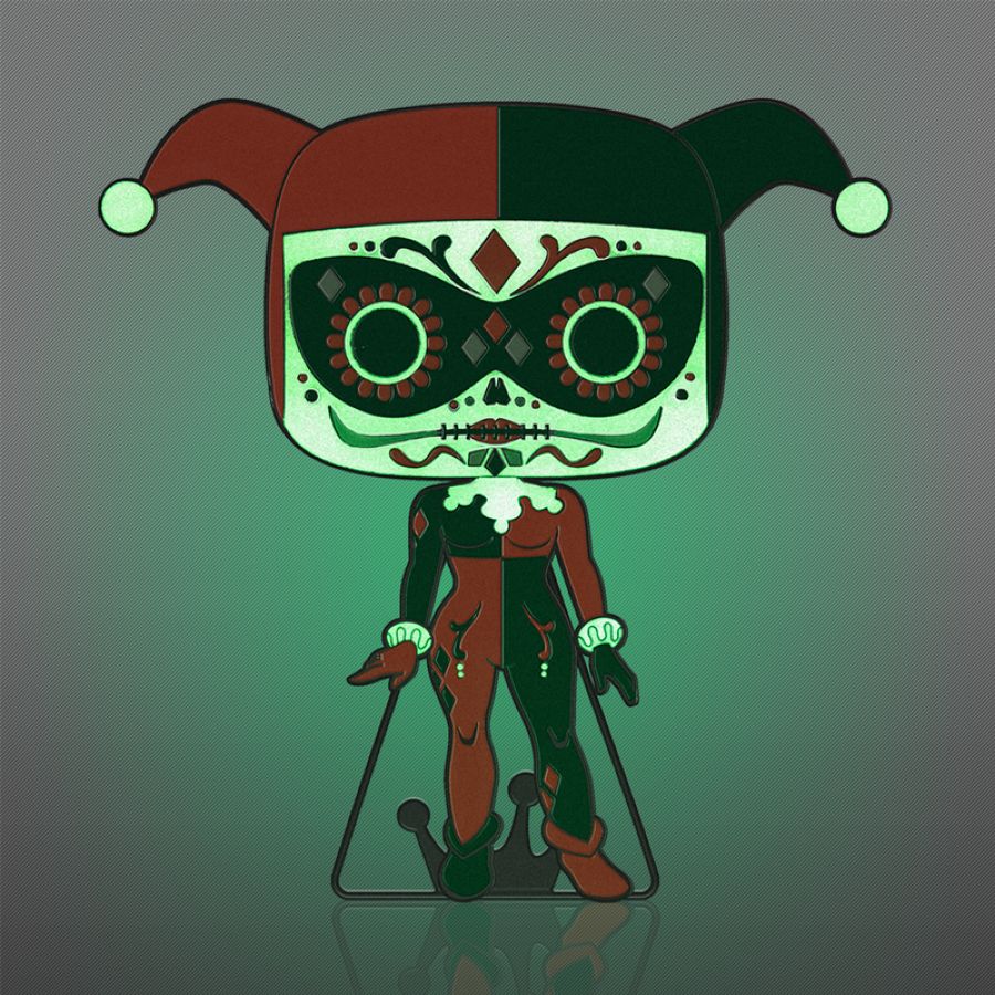DC Comics - Harley Quinn (Day of the Dead) 6" Pop! Pin