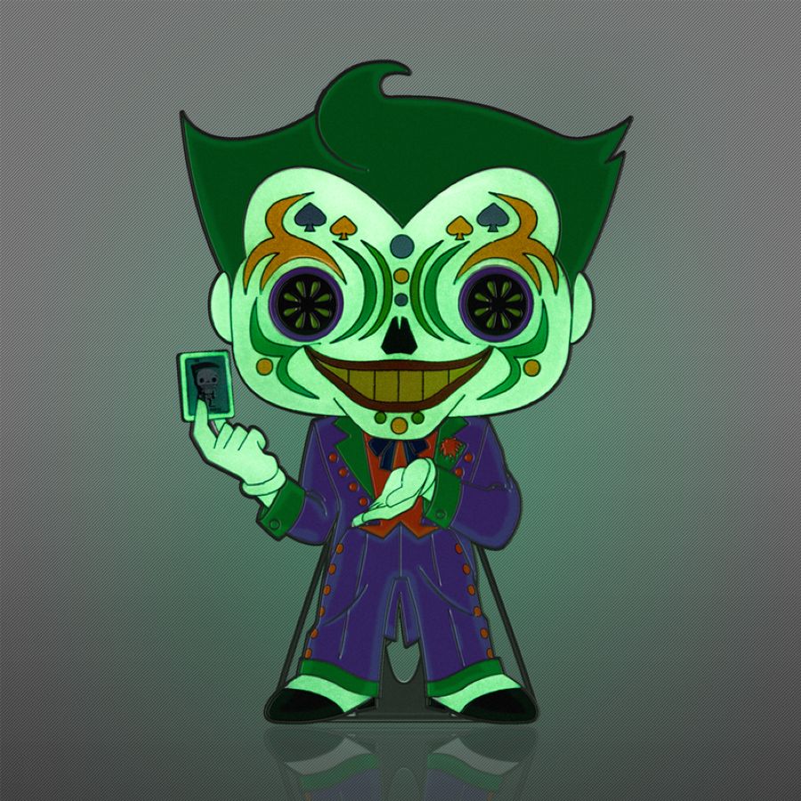 DC Comics - Joker (Day of the Dead) 6" Pop! Pin