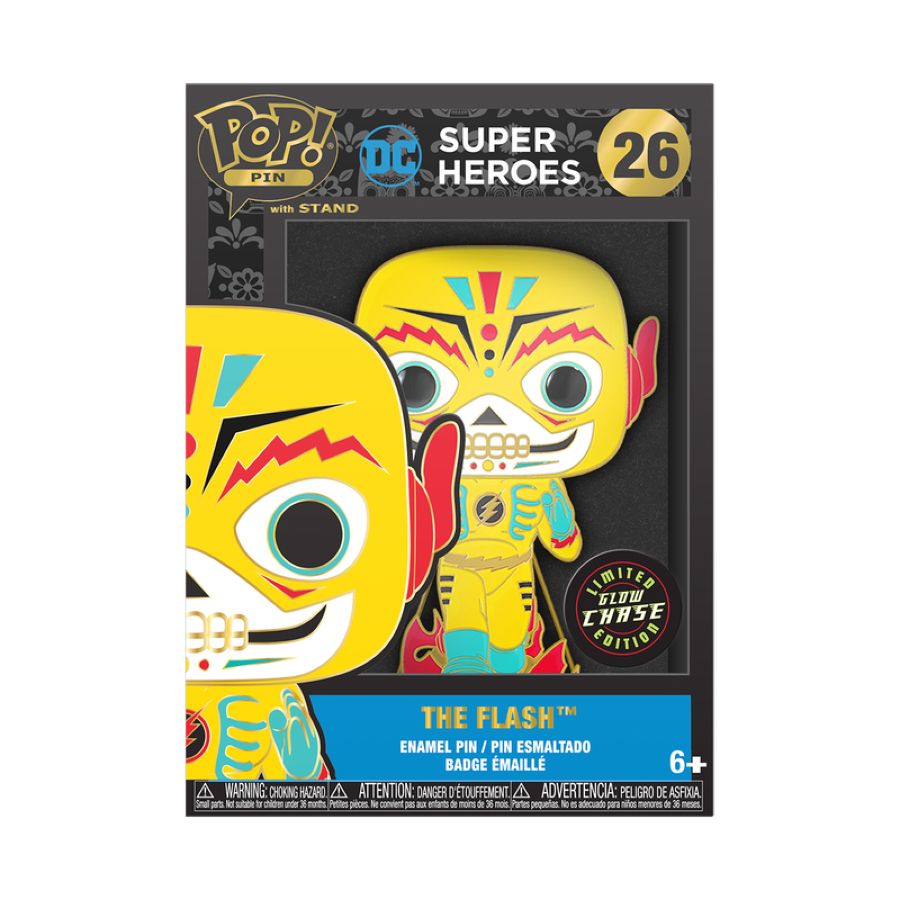 DC Comics - Flash (Day of the Dead) 6" Pop! Pin