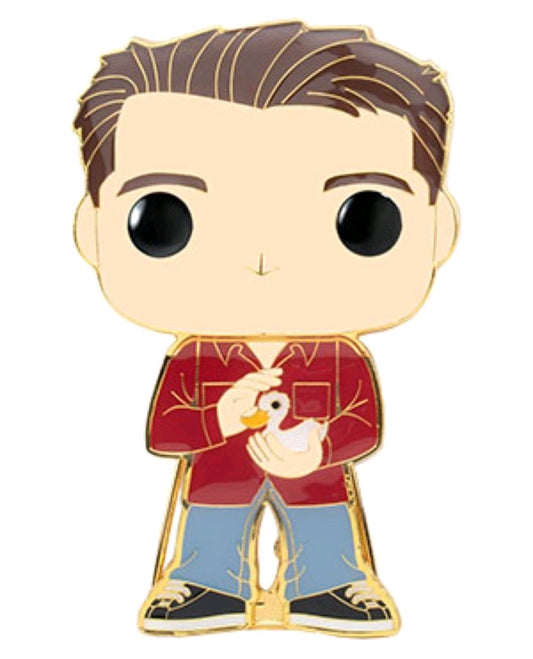 Friends - Joey with duckling 4" Pop! Enamel Pin