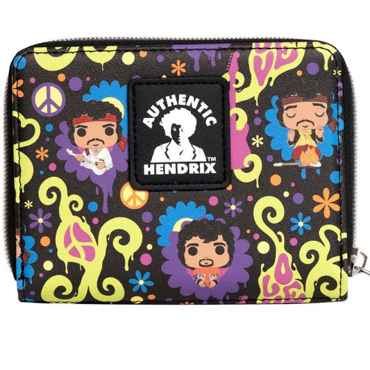 Jimi Hendrix - Love & Flowers Purse