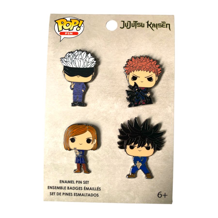 Jujutsu Kaisen - Enamel Pin Set [4 Pack]