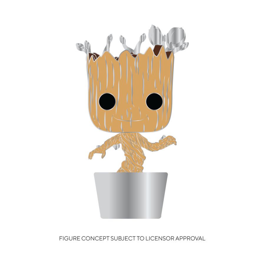 Guardians of the Galaxy: Vol. 2 - Baby Groot 4" Pop! Enamel Pin