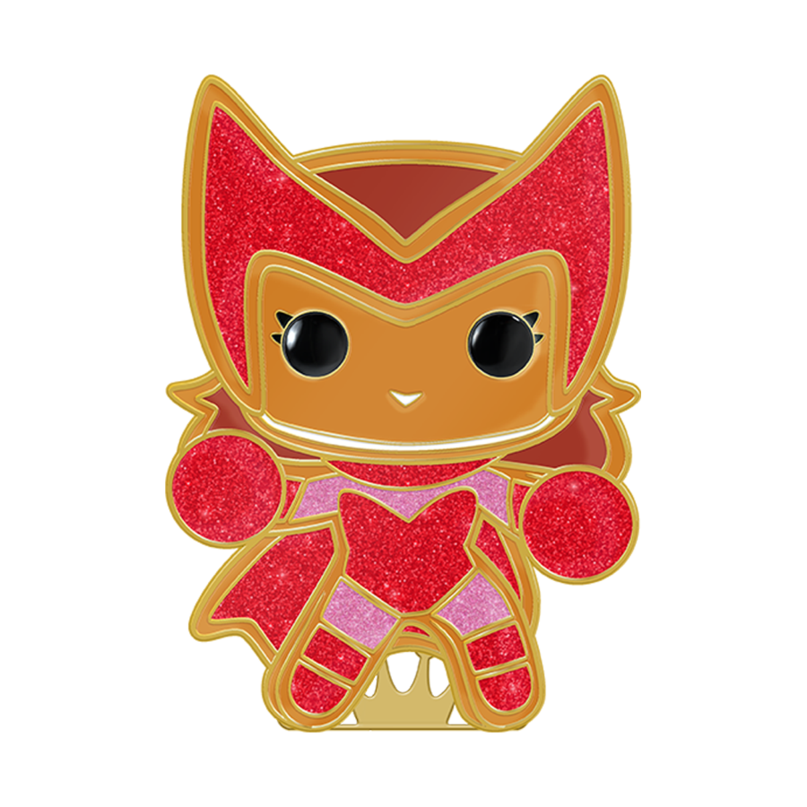 Marvel Comics - Scarlet Witch Gingerbread Enamel Pop! Pin