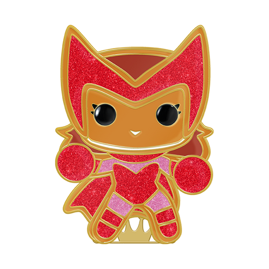 Marvel Comics - Scarlet Witch Gingerbread Enamel Pop! Pin