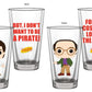 Seinfeld - Jerry & George Pop! Glass Set 2-pack