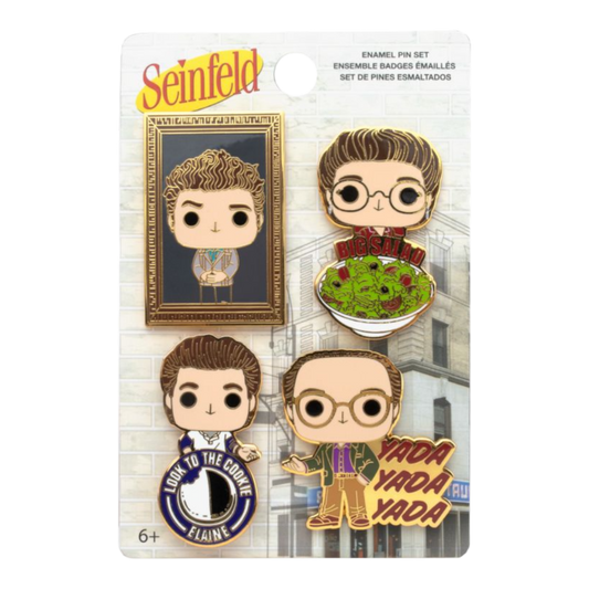 Seinfeld - Pop! Enamel Pin 4-pack