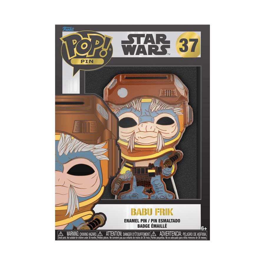 Star Wars - Babu Frik 4" Enamel Pop! Pin