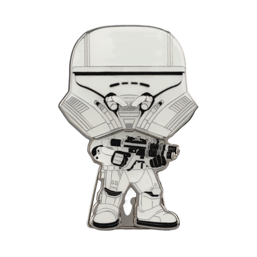 Star Wars - First Order Jet Trooper White 4" Pop! Pin