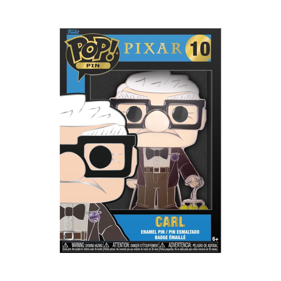 Up - Carl 4" Pop! Enamel Pin