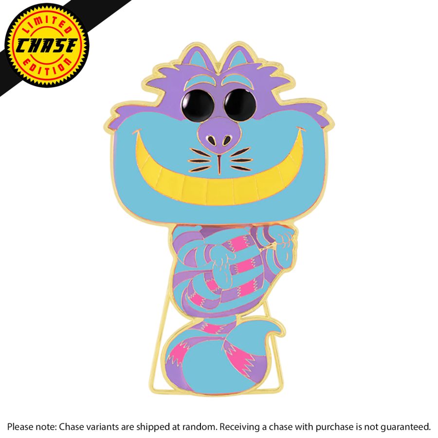 Alice in Wonderland (1951) - Cheshire Cat Glow Blacklight Pop! Pin