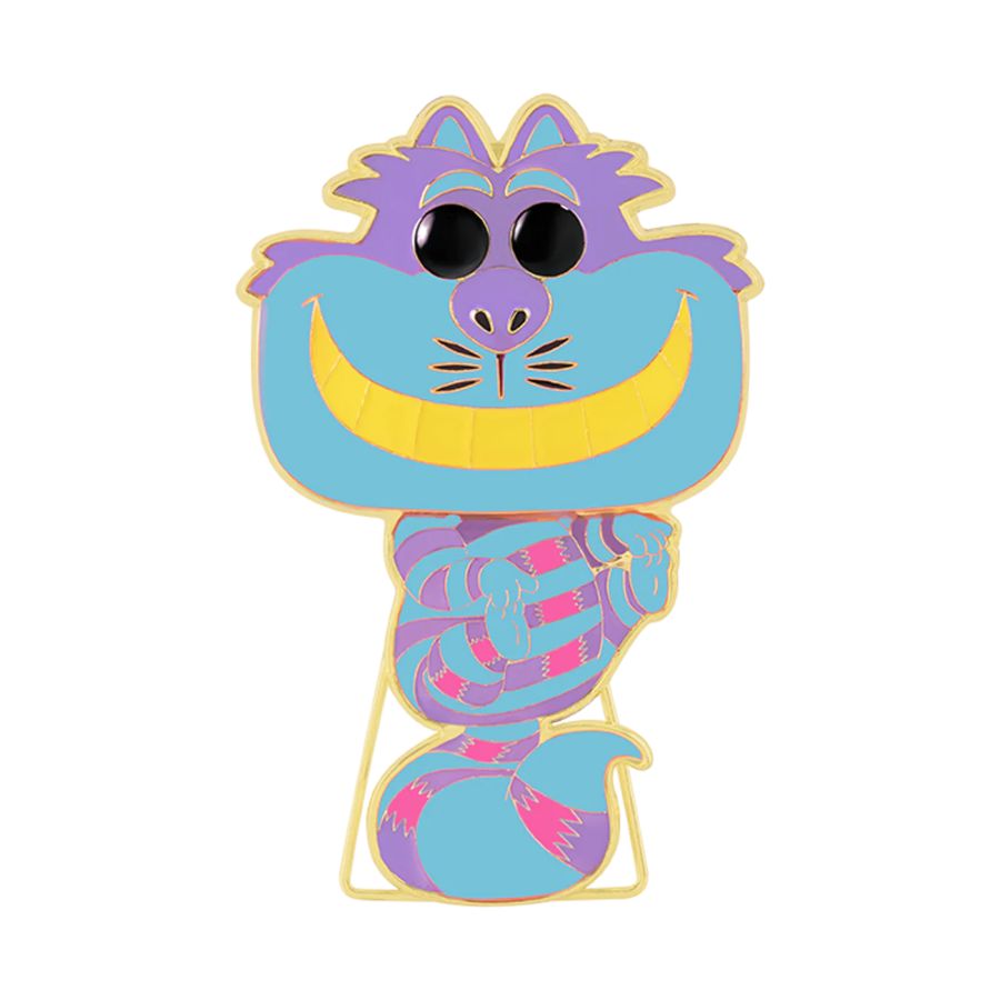 Alice in Wonderland (1951) - Cheshire Cat Glow Blacklight Pop! Pin