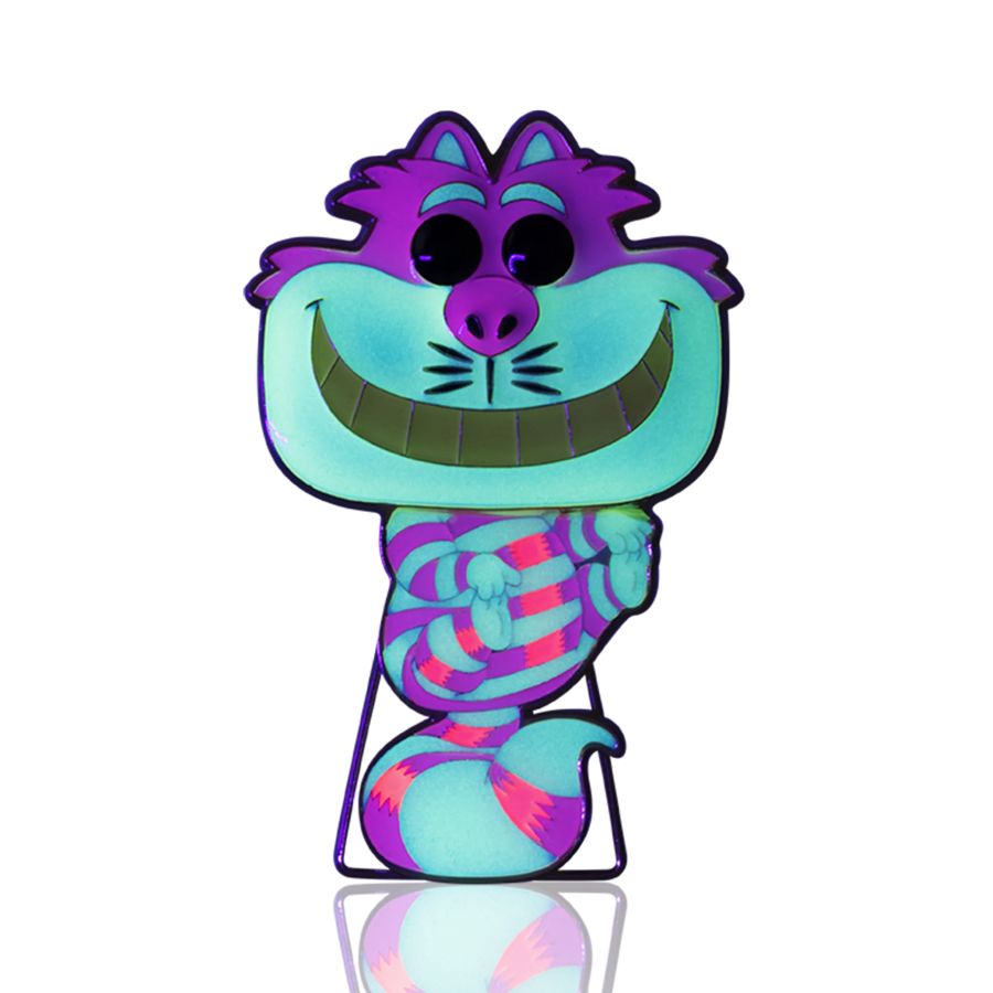 Alice in Wonderland (1951) - Cheshire Cat Glow Blacklight Pop! Pin