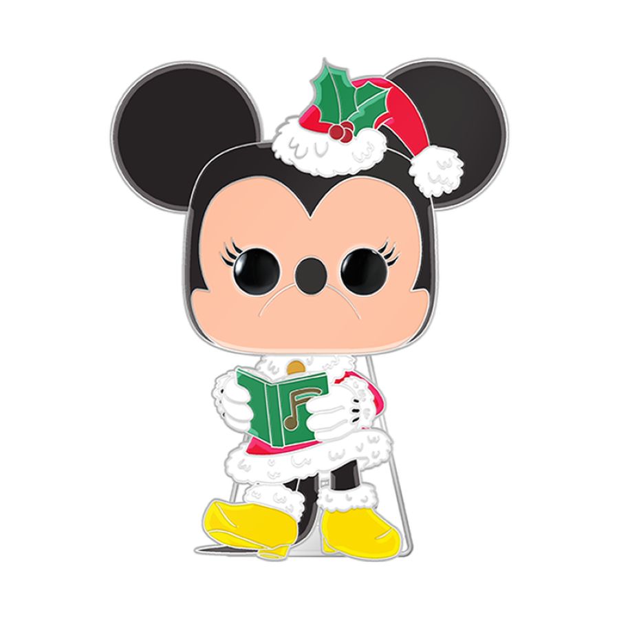 Disney - Minnie Mouse Holiday Glow Enamel Pop! Pin