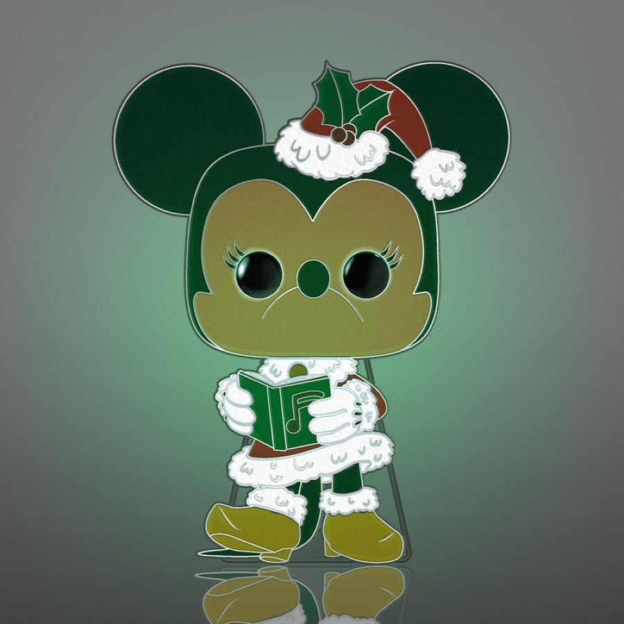 Disney - Minnie Mouse Holiday Glow Enamel Pop! Pin