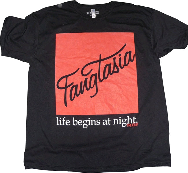 True Blood - Fangtasia Black Male T-Shirt M - Ozzie Collectables