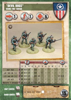 Dust - Allies USMC Fire Squad "Devil Dogs" - Ozzie Collectables