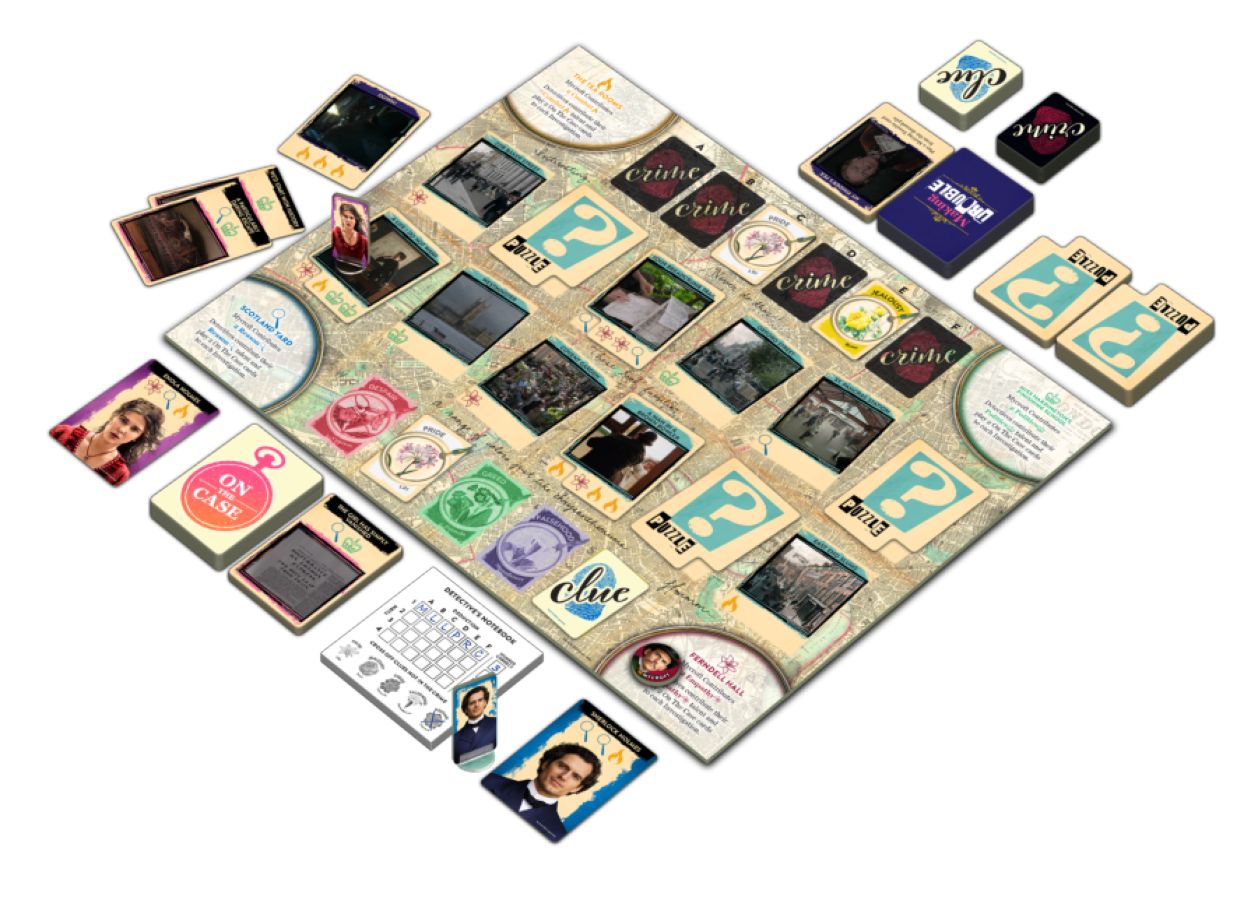 Enola Holmes - Finder of Lost Souls Board Game