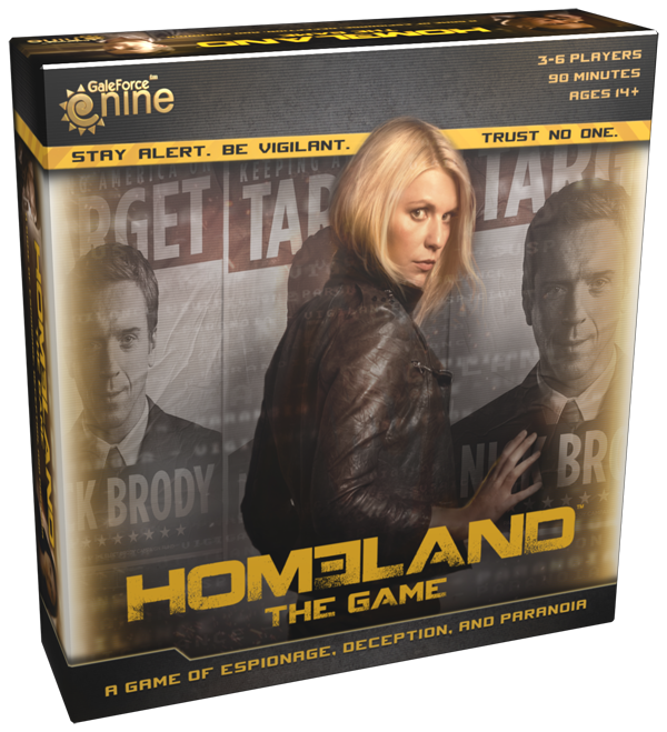 Homeland - Board Game - Ozzie Collectables