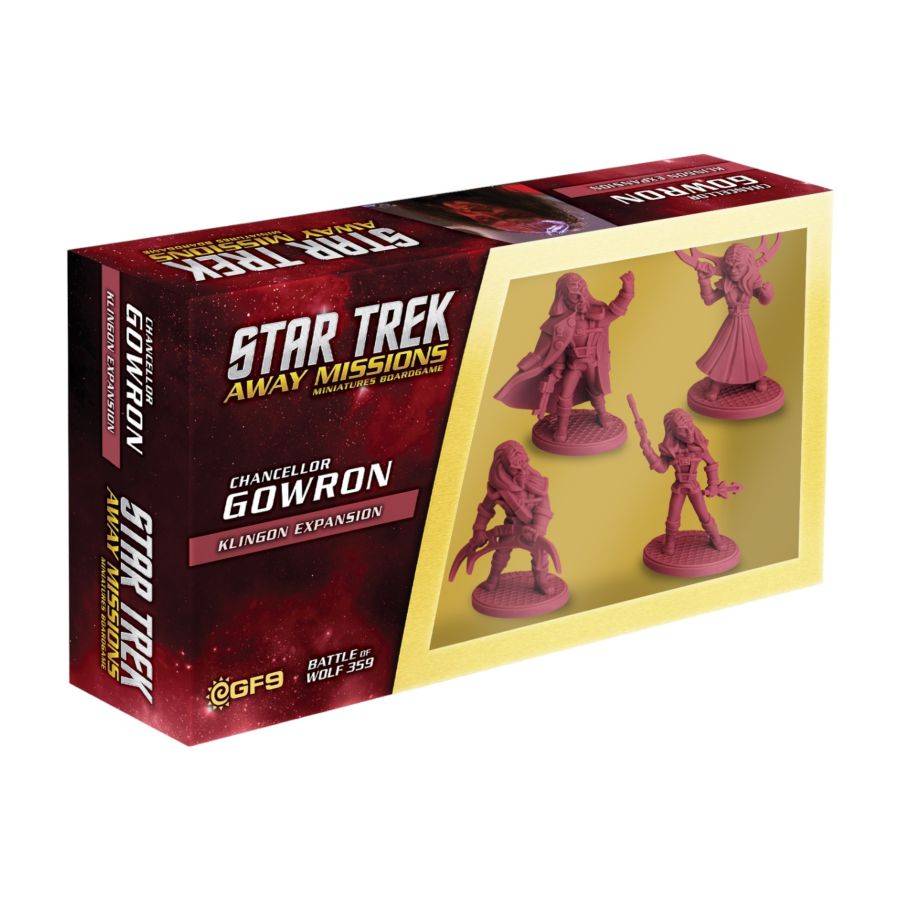 Star Trek - Away Missions "Battle of Wolf 359" - Miniatures Board Game [Gowron Expansion]