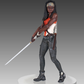 The Walking Dead - Michonne Statue - Ozzie Collectables