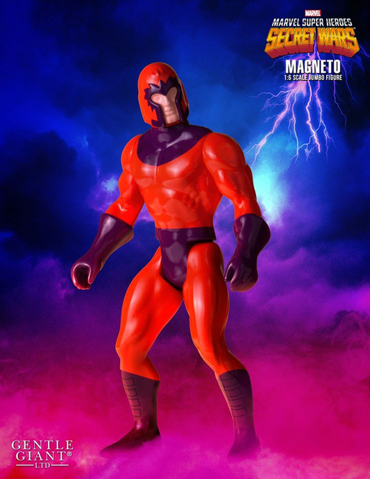 Secret Wars - Magneto 1:6 Scale 12" Jumbo Kenner Action Figure - Ozzie Collectables
