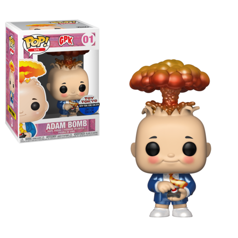 Adam Bomb - Garbage Pail Kids Toy Tokyo Stickered  2018 New York Fall Convention Pop! Vinyl #01 - Ozzie Collectables