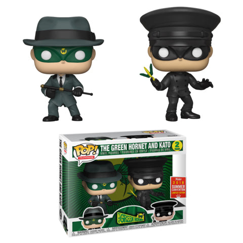 The Green Hornet (1960) - Green Hornet & Kato 2-Pack POP! Vinyl 2018 San Diego Summer Convention Exclusive - Ozzie Collectables