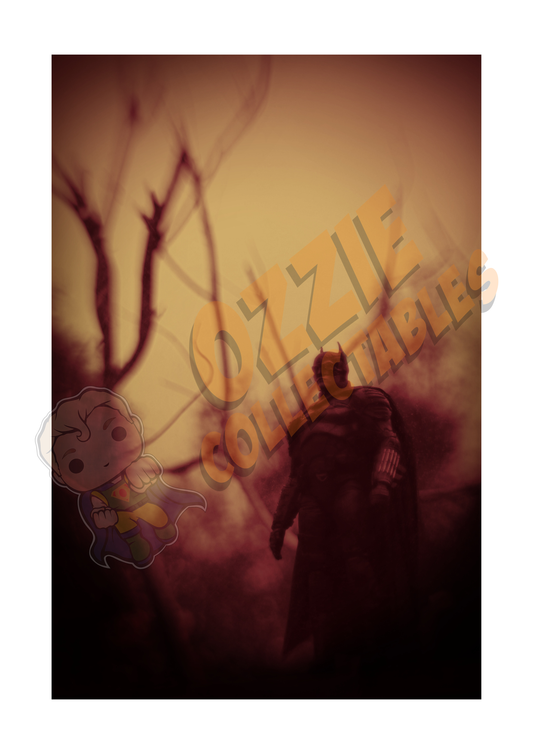 Batman - Gotham's Hope - Janan Lee Art Print Poster