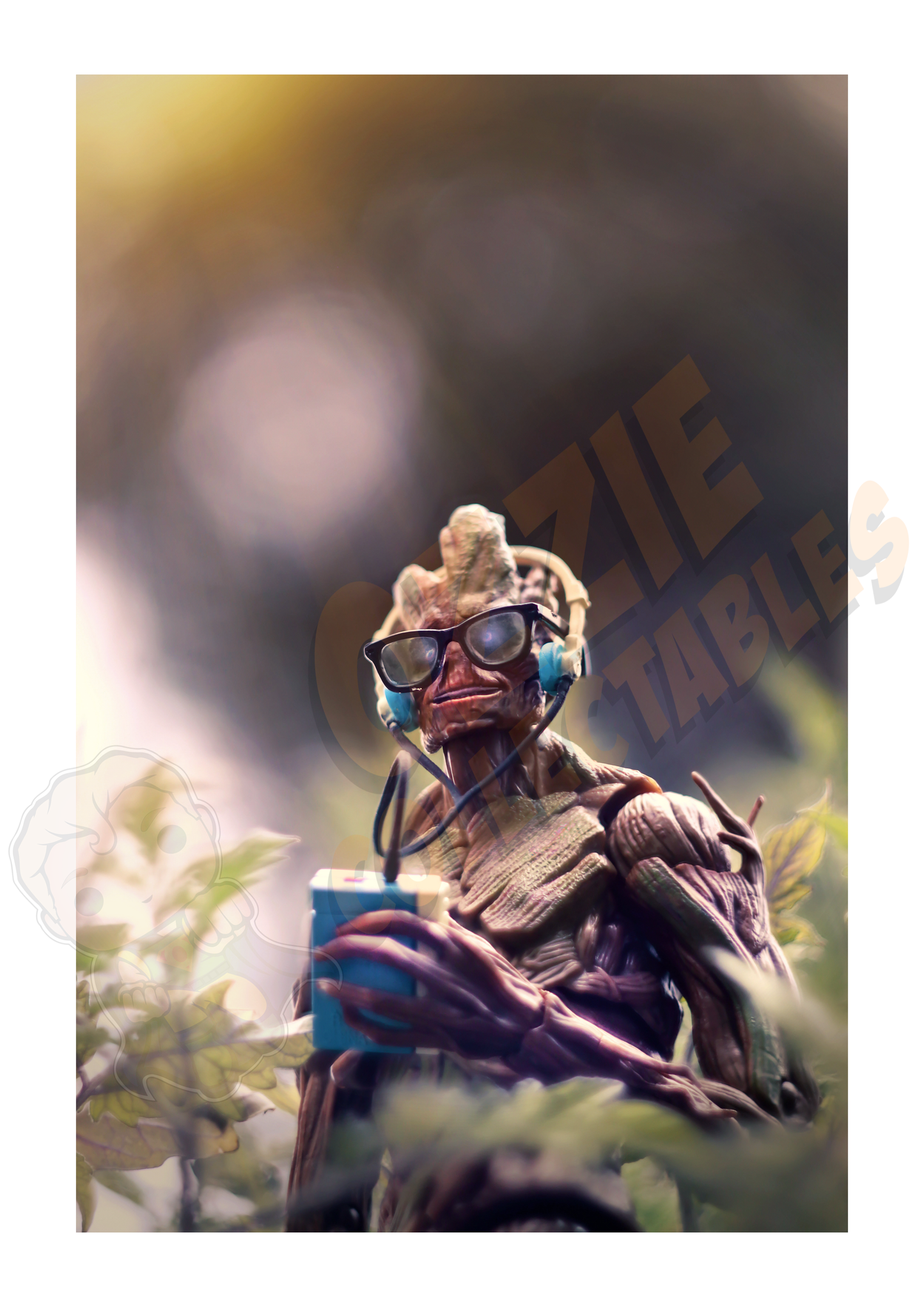 Guardians of the Galaxy - Groot Times, Great Music - Janan Lee Art Print Poster