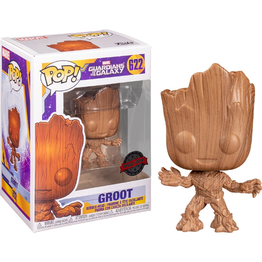 Guardians of the Galaxy: Vol. 2 - Groot Wood Deco US Exclusive Pop! Vinyl