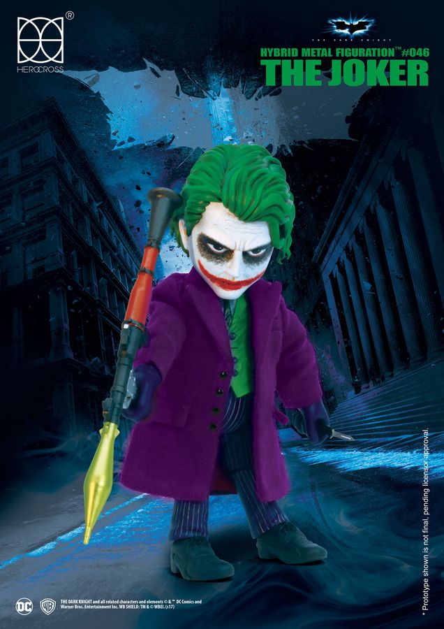Batman: The Dark Knight - Joker Hybrid Metal Figuration - Ozzie Collectables