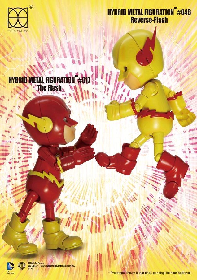 The Flash - Flash Battle 2-Pack Hybrid Metal Figuration - Ozzie Collectables