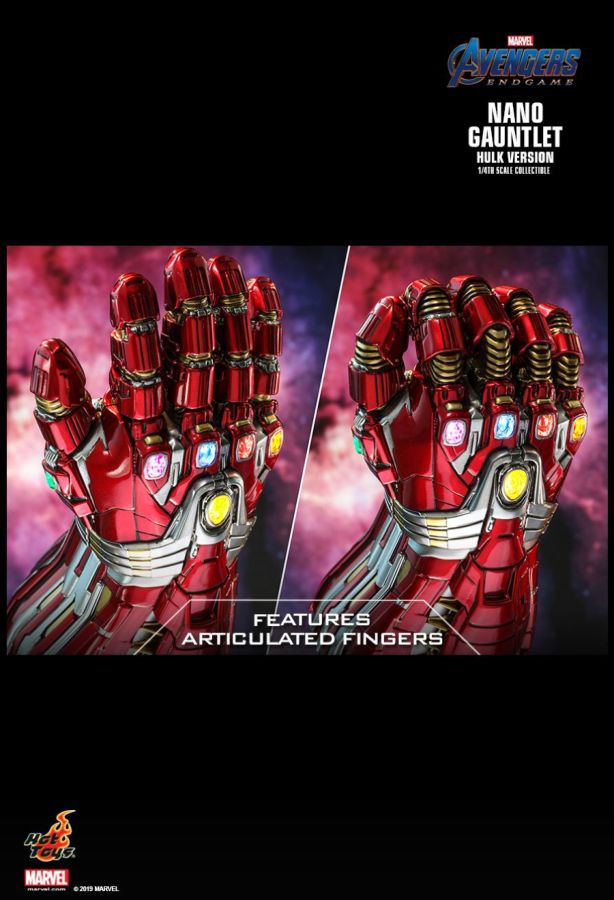 Avengers 4: Endgame - Nano Gauntlet (Hulk Version) 1:4 Scale Replica